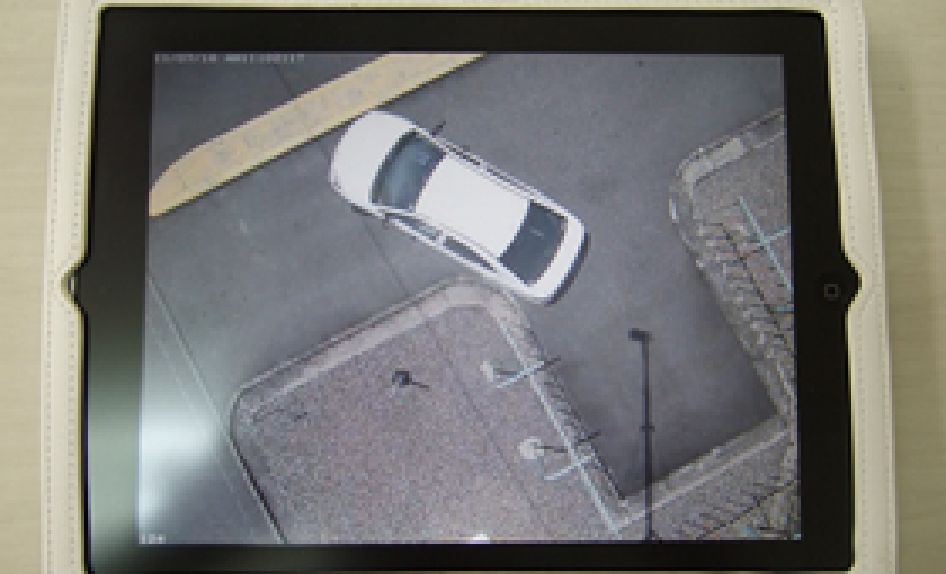 スカイカメラとタブレット